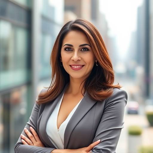 Retrato de Elena Martínez, directora de Elegancia Urbana
