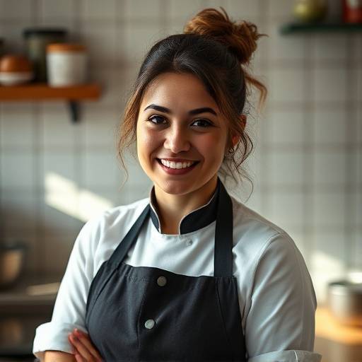 Retrato de Sofía Pérez, chef