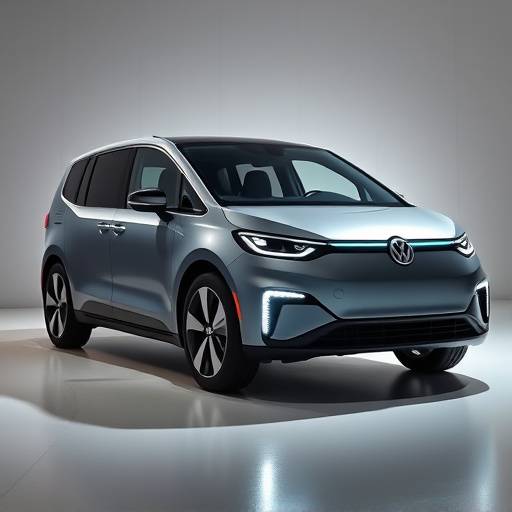 Video de lanzamiento del nuevo coche eléctrico 'Voltswagen e-City'